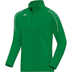 Jako - Ziptop Classico - Groene Sweater Kids Groen