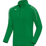 Jako - Ziptop Classico - Groene Sweater Kids Groen