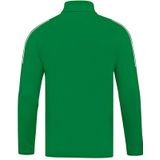 Jako - Ziptop Classico - Groene Sweater Kids Groen