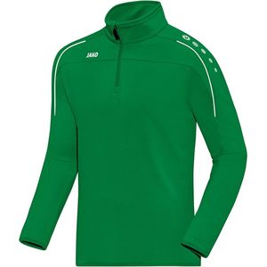Jako - Ziptop Classico - Groene Sweater Kids Groen