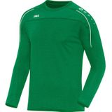 Jako - Classico JR - Sweater - Groen - Polyester-Terry