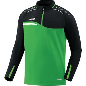 Jako - Vest - Opstaande Kraag - Contrasterende Inzetstukken - Ritsgarage