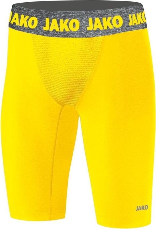 Jako - Short Tight Compression 2.0 - Sportbroek - Citroen - Polyester-Stretch-Tech
