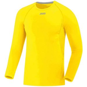 Jako Compression 2 0 Longsleeve - Thermoshirt - geel