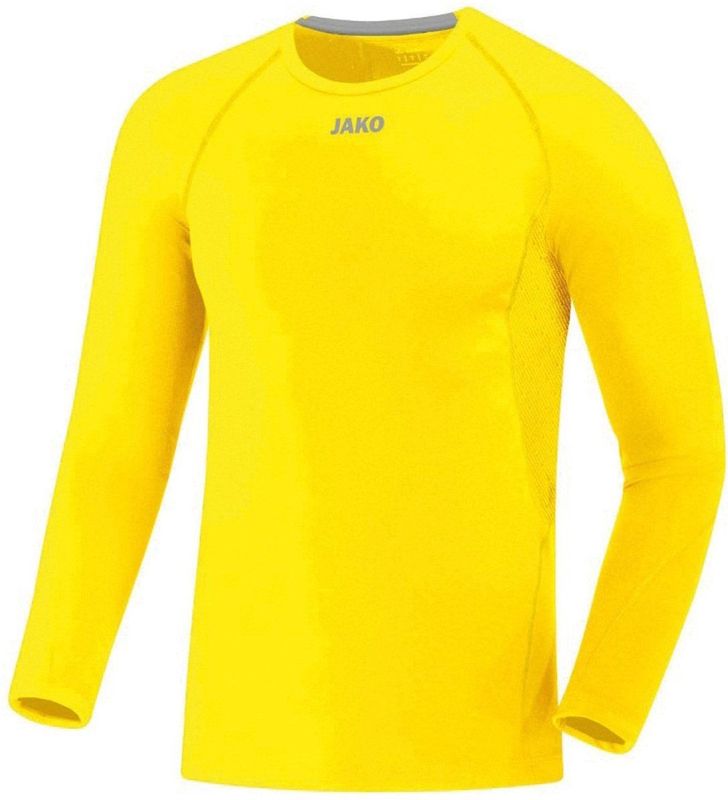 Jako Compression 2 0 Longsleeve - Thermoshirt - geel