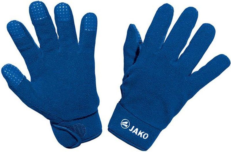 Spelershandschoenen fleece Blauw 8