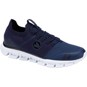 JAKO Unisex Premium Knit Sneakers, marineblauw donkerblauw, 37 EU