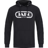 Jako Retro Sweater Met Kap Heren - Zwart