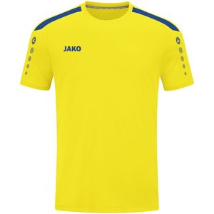 JAKO - Jersey Power (Korte Mouw), Dames, Citroen/Koninklijk, 34