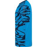 JAKO Shirt Animal Korte Mouwen Blauw-Marine-Wit