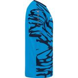 JAKO Shirt Animal Korte Mouwen Blauw-Marine-Wit