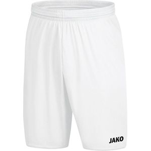 JAKO - Manchester 2.0 - Korte Broek - Wit - Katoen en Polyester