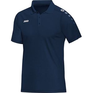 Jako Polo Classico Kind Marine-Wit4