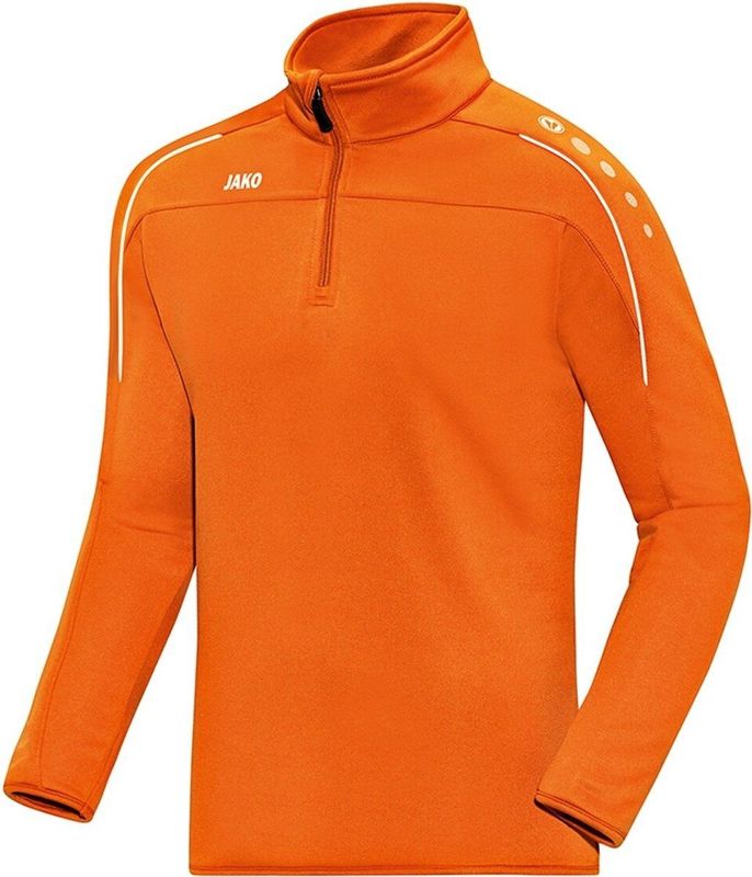 Jako Ziptop Classico Fluo Oranje