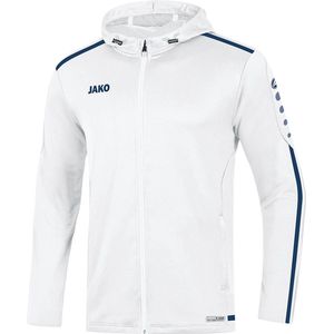 Jako - Striker 2.0 - Jas met Kap - Zwart - 100% Polyester