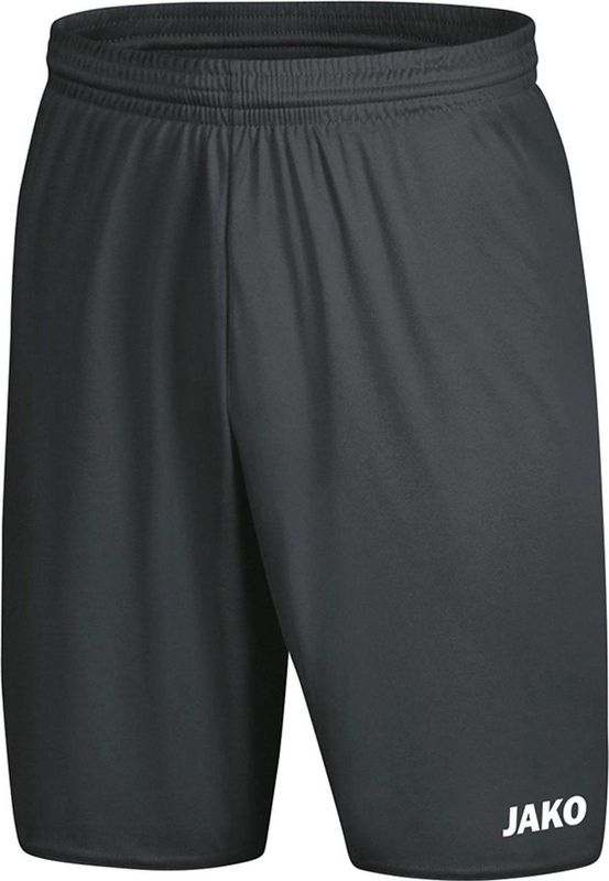 JAKO - Palermo 2.0 Sportbroek, Uniseks-Kind, Antraciet, 164