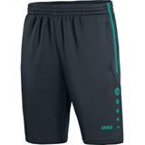 Jako - Active - Trainingsshort - Antraciet/Turkoois - Voor Kinderen