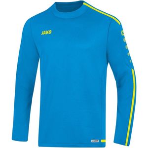 Jako - Sweater - Blauw - Polyester-Terry - Ronde Hals