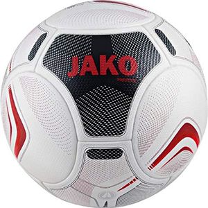 JAKO Speelbal Prestige voetballen, wit/zwart/rood, 5