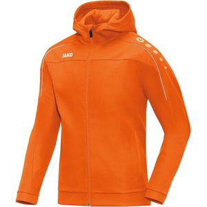 JAKO - Classico - Jas met Kap - Oranje - 100% Polyester