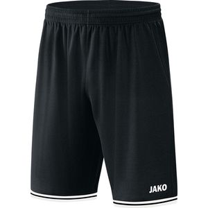 JAKO - Shortscentrum 2.0, Uniseks-Volwassene, Zwart En Wit, L