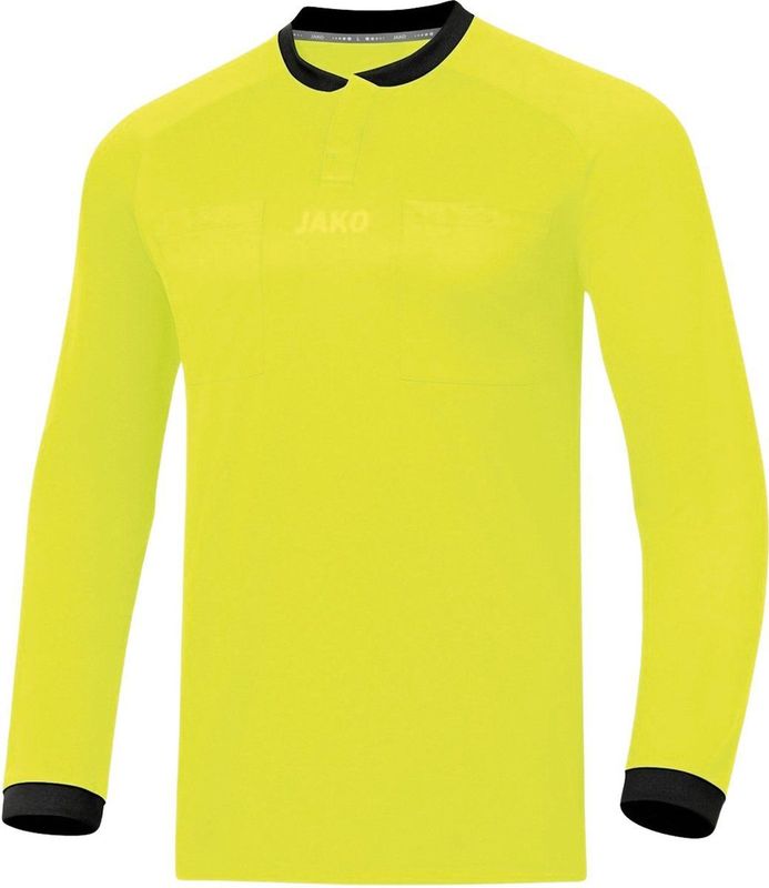 Jako - Referee Jersey L S - Scheidsrechtershirt LM Geel