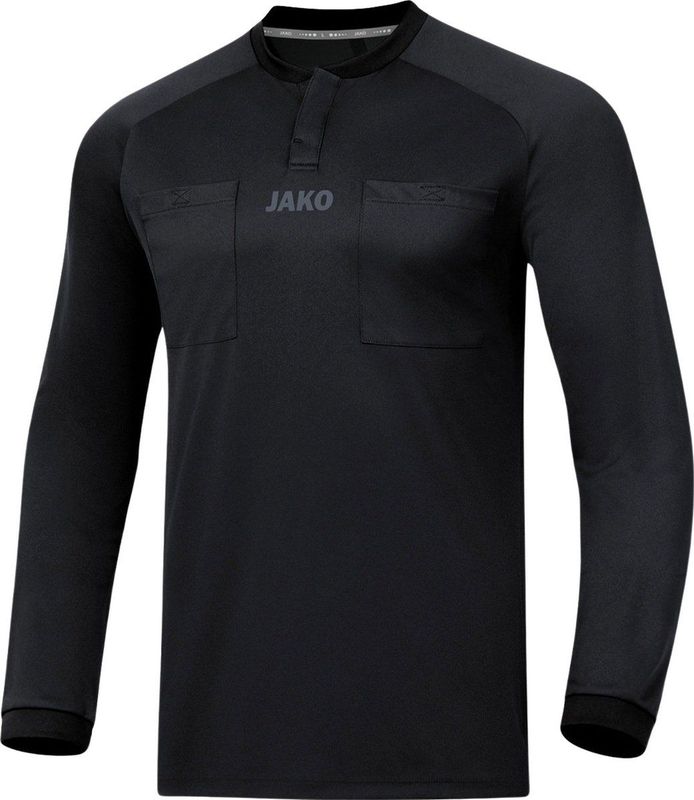 Jako Scheidsrechtersshirt Korte Mouw - Zwart
