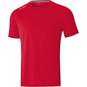 JAKO - T-Shirtrun 2.0, Uniseks-Kind, Sportrood, 140