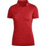 Jako Polo Classico Kind Rood-Wit0