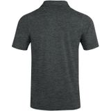Jako Polo Premium Basics Dames Antraciet Gemeleerd
