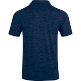 Jako Polo Premium Basics Dames Royal Blauw Gemeleerd