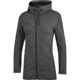 Jako - Hooded Jacket Premium Woman - Jas - Grijs - Double-Tech-Knit