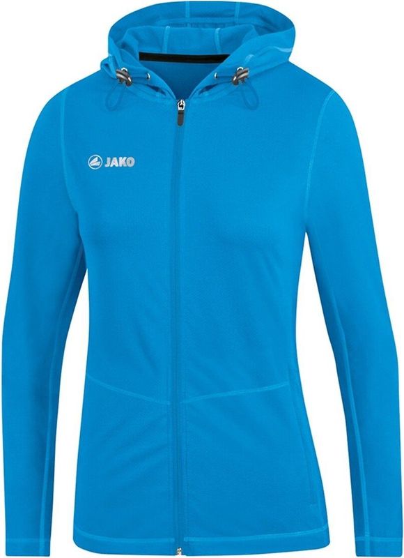 Jako - Run 2.0 - Kinderjas met Capuchon - Ademend - Polyester-Stretch-Jersey