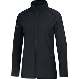 JAKO Softshelljas - Team - Zwart - 92% Polyester, 8% Elasthan