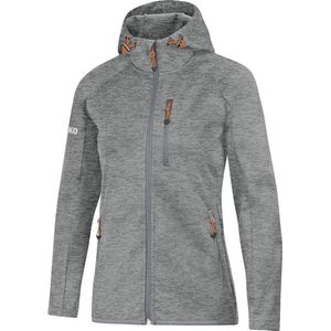 Jako - Softshell Light - Damesjas - Zwart-grijs Gemêleerd - Wind- en Waterdicht
