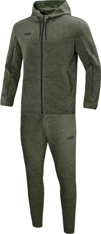 JAKO - Gemeleerd Effect - Trainingspak - Zwart - Polyester - Met Ritszakken