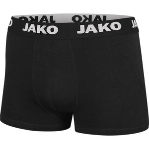 JAKO Basic boxershorts voor heren, zwart, L, zwart.