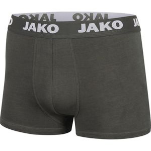 JAKO - Basic - Boxershorts - Zwart/Wit - 2-pack met Flatlock-naden