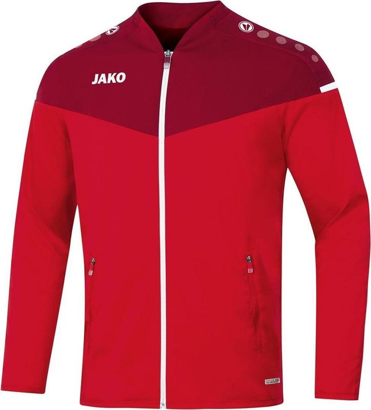 Jako - Champ 2.0 - Presentatiejas - Rood-Wijnrood - 100% Polyester