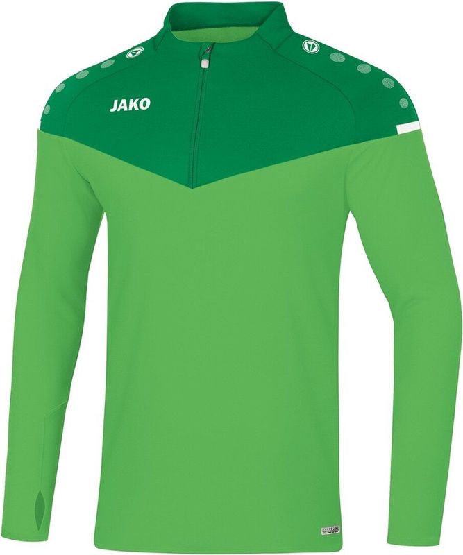 Jako Champ 2.0 Ziptop Zacht Groen-Sport Groen
