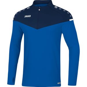 Jako 8620 Champ 2.0 heren top ritssluiting koningsblauw/marine maat M, Blauw