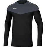Jako Champ 2.0 Sweater Kind Zwart-Antraciet