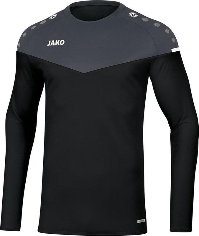 Jako Champ 2.0 Sweater Kind Zwart-Antraciet