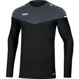 Jako Champ 2.0 Sweater Zwart-Antraciet