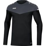 Jako Champ 2.0 Sweater Zwart-Antraciet