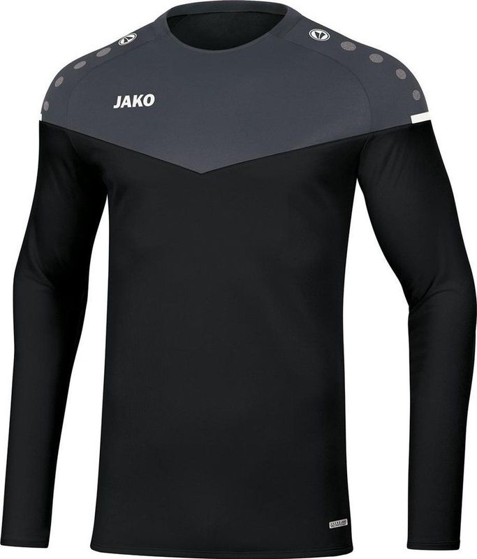 Jako Champ 2.0 Sweater Zwart-Antraciet