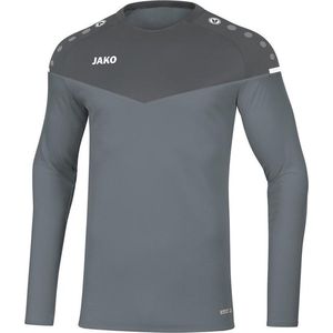 Jako Champ 2.0 Sweater Kind Steen Grijs-Licht Antraciet Maat 152