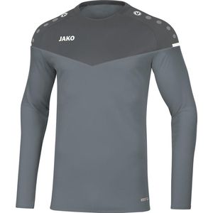 Jako Champ 2.0 Sweater Steen Grijs-Licht Antraciet