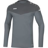 Jako Champ 2.0 Sweater Kind Steen Grijs-Licht Antraciet