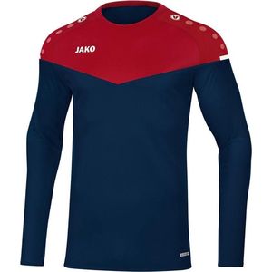 Jako Champ 2.0 Sweater Kind Marine Blauw-Chili Rood